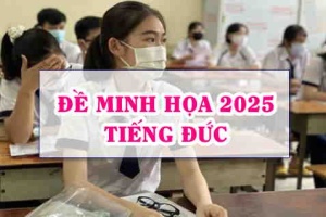 Đề minh hoạ 2025 Tiếng Đức thi tốt nghiệp THPT